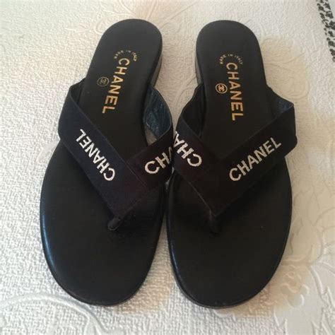 chanel flip flops 2015 price|chanel wedge flip flops.